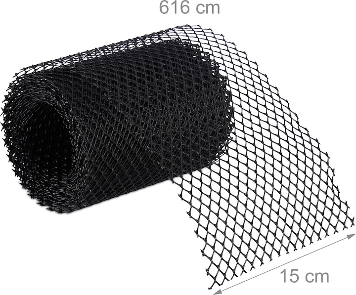 Image du produit Relaxdays Protection des gouttières contre les feuilles mortes