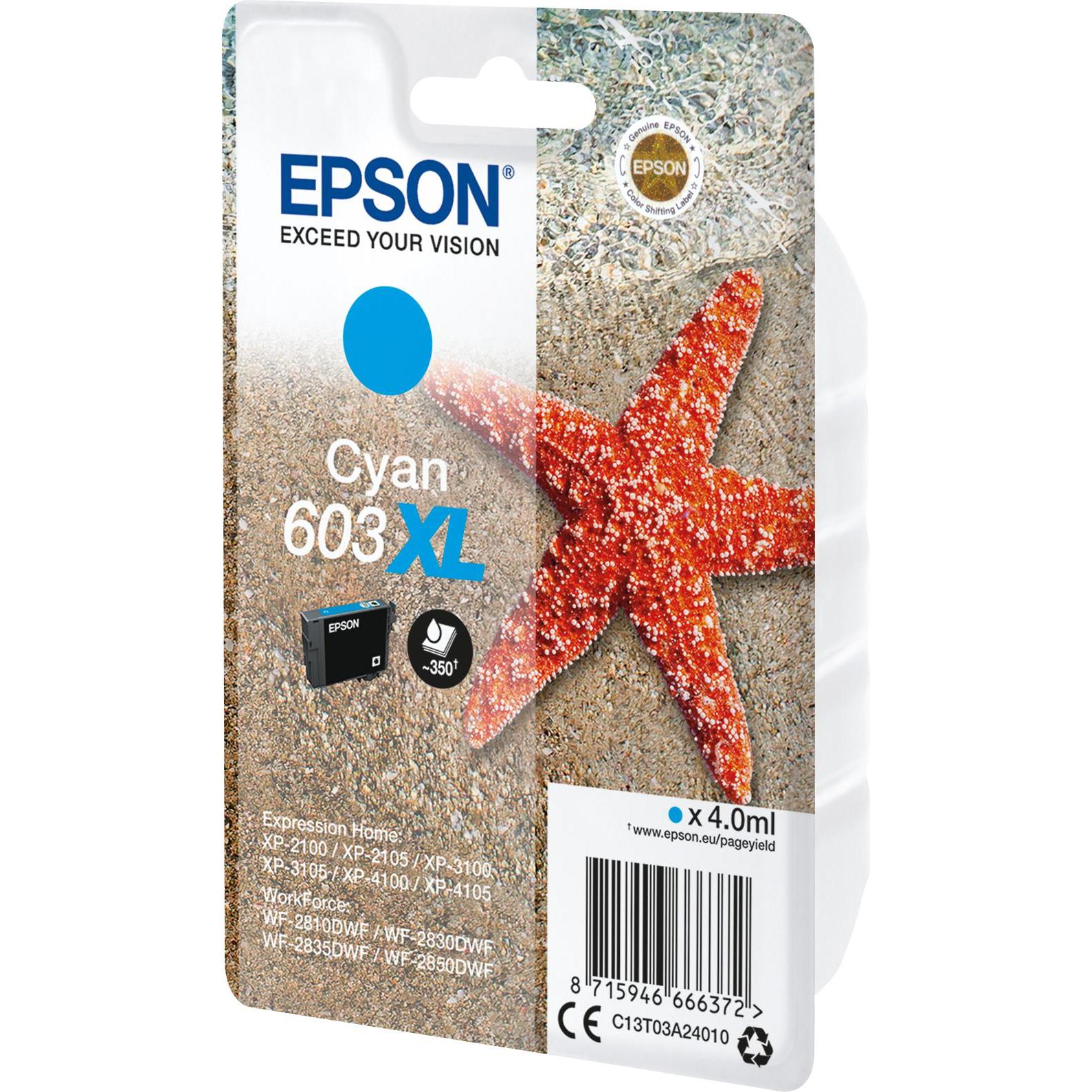 Thumbnail - Epson, Druckerpatrone, Singlepack 603XL Ink (C)