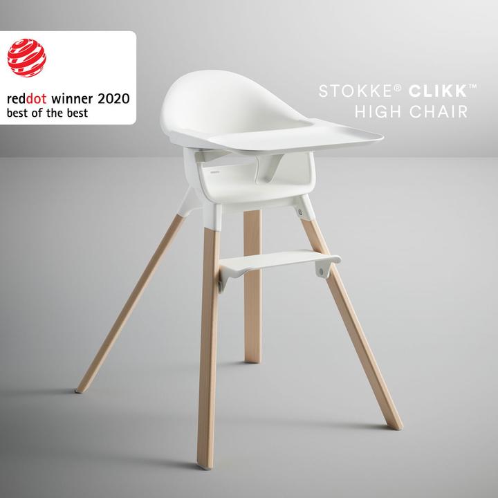 Produktbild Stokke Clikk™ Hochstuhl White (Hochstuhl)