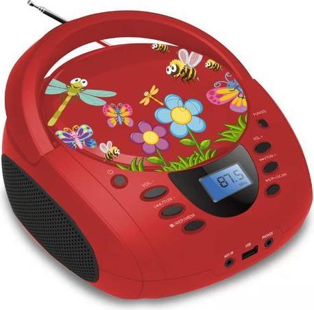Produktbild We-Vibe Lecteur - Radio CD - USB WeKids: FM, Lecteur CD/CD-R/CD-RW/MP3, RMS2*2W, entrée