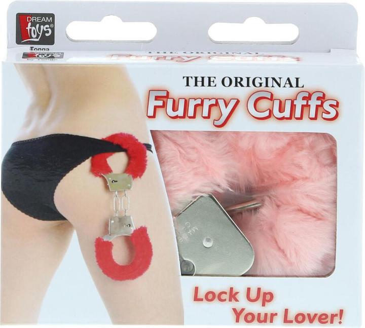 Image du produit NMC Menottes en métal avec peluche Rose