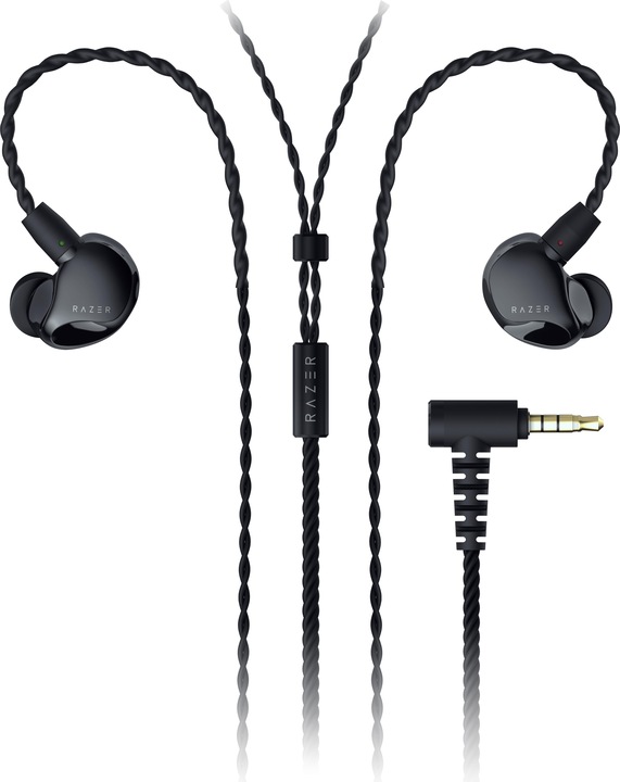 Actual product image Razer Moray - Ergonomic in-ear monitor for all-day streaming (Cable)