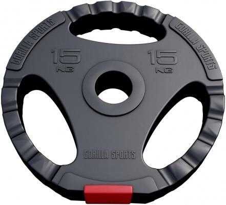 Image du produit Gorilla Sports Disque d'haltères Olympia 50/51mm (1 x 15 kg)