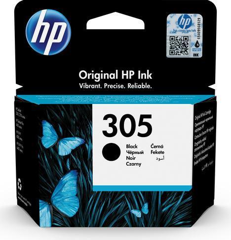 Produktbild HP 305 Black Original Ink Cartridge (BK)