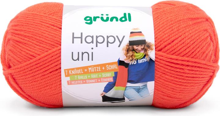 Actual product image Gründl Happy uni, 100 g (250 m)