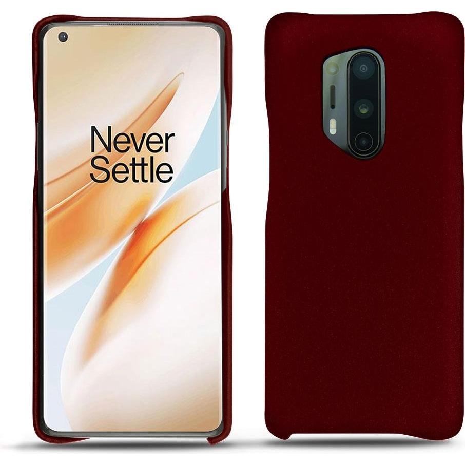 Noreve Lederschutzhülle (OnePlus 8 Pro), Smartphone Hülle, Rot