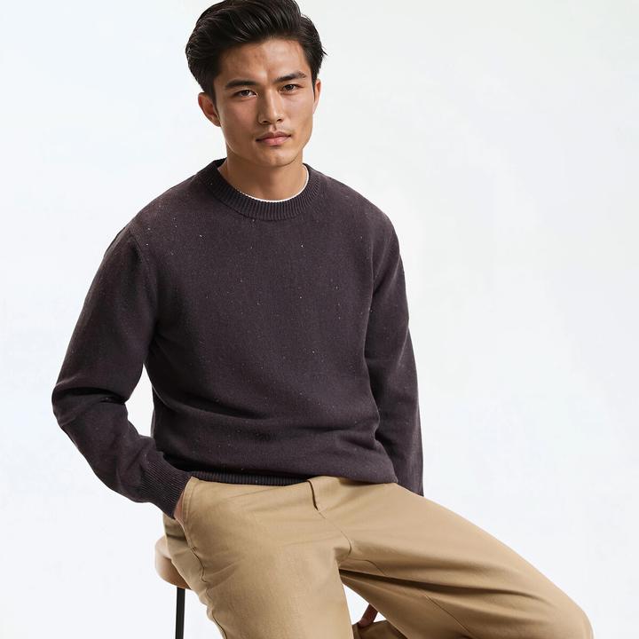 Produktbild La Redoute Collections Feinstrickpullunder mit rundem Ausschnitt (L)