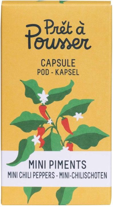 Prêt à Pousser Mini-Chili (Gemüsesamen)