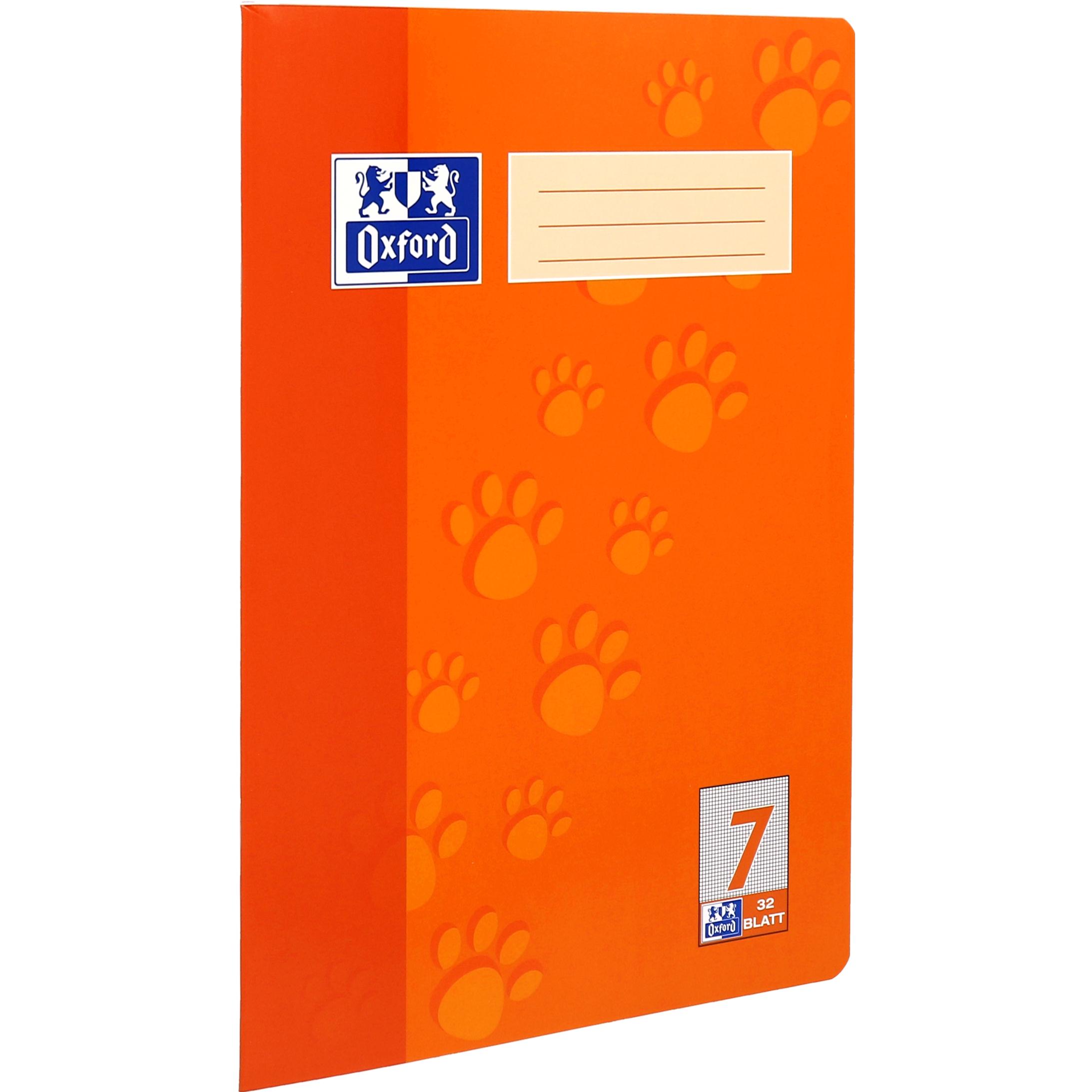 Thumbnail - Oxford, Heft + Block, Schulheft, A4, Lineatur 7 (A4, Kariert, Weicher Einband)