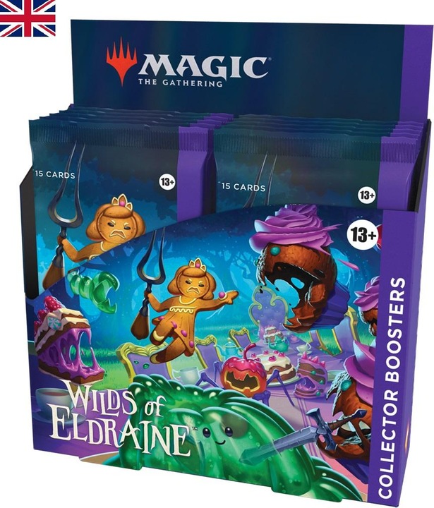 Magic the Gathering MTG - Wilds of Eldraine - Booster da collezione (Inglese, Display del booster)