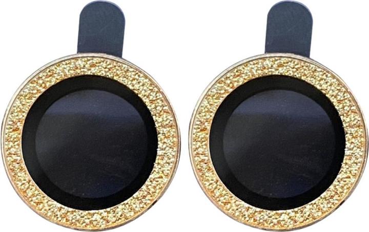 Immagine prodotto Ueli Express Protezione per lenti in vetro blindato per fotocamere glitterate (1 pz., Apple iPhone 15, Apple iPhone 15 Plus)