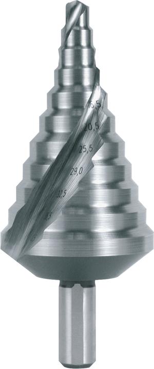 Produktbild Ruko Stufenbohrer (10.5 mm, 12.5 mm, 16.5 mm, 20.5 mm, 25.5 mm, 29.0 Millimeter, 32.5 mm, 40.5 mm, 6.5 mm, 8.5 mm)