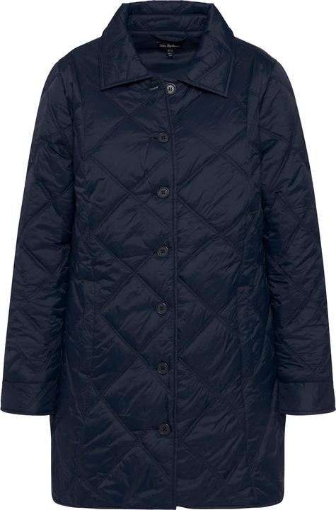 Produktbild Ulla Popken Steppjacke, dekoratives Futter, Hemdkragen, Saumschlitze (46, 48)