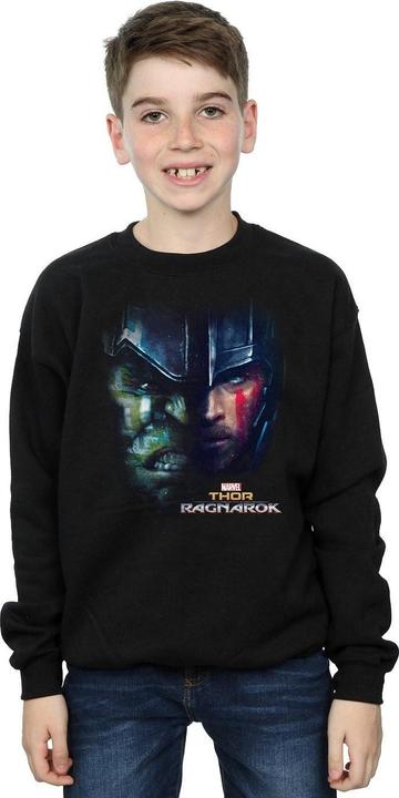 Produktbild Thor Ragnarok Hulk Split Face Sweatshirt Jungen (128)