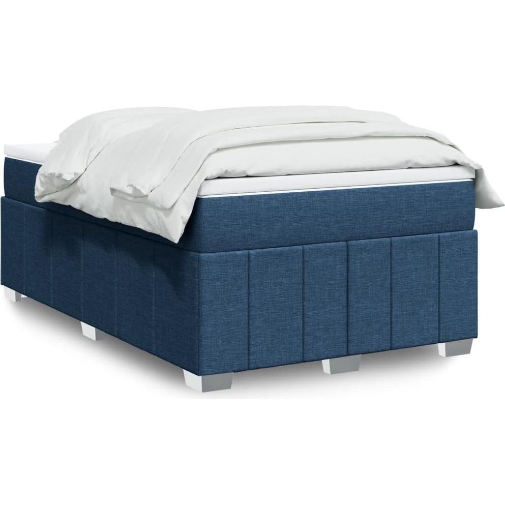 VidaXL, Bett, Bo x springbett mit Matratze 200 x 200 cm Stoff (200 x 200 cm)