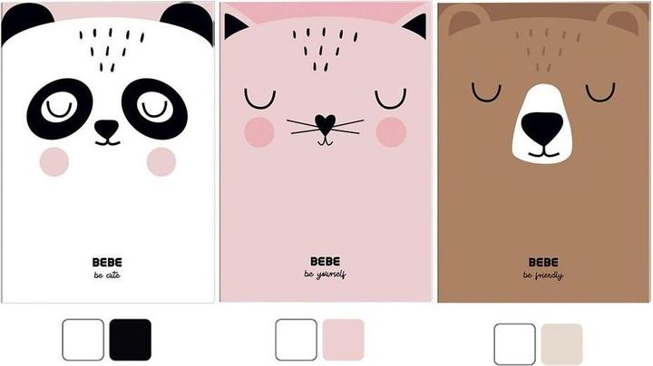 Image du produit Interdruk Carnet de notes B6/32K BB Friends fille (10 pièces) (B6)