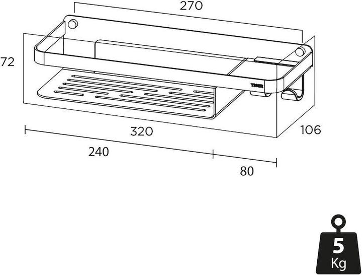 Produktbild Tiger Caddy (10.60 x 32 x 7.20 cm)