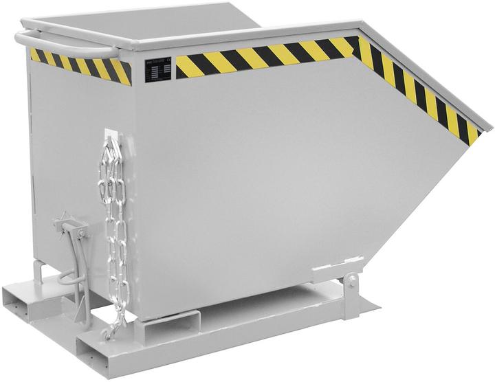 Produktbild eurokraft pro Kippmulde mit Klappmechanismus (600 l)