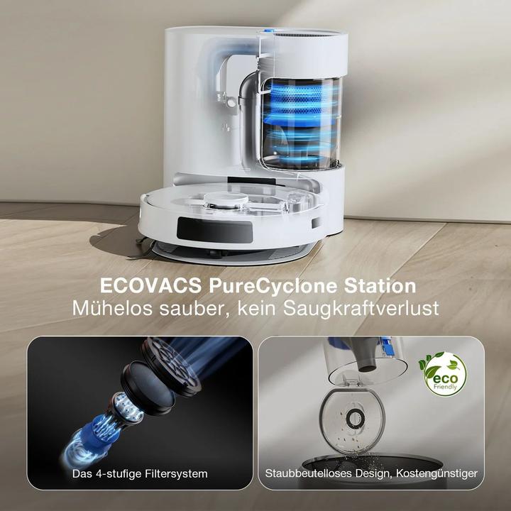 Image du produit Ecovacs DEEBOT N20 PLUS (8000 Pa, Torchon d'essuyage)