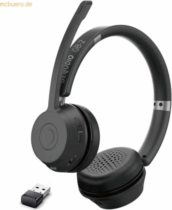 Actual product image Gequdio Cordless Bluetooth Headset GB-2 (without USB adapter) (Wireless)