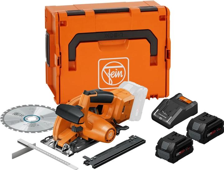 Actual product image Fein AHKS 18-57 AS Set cordless portable circular saw incl. 2nd battery, incl. charger, incl. case 18V