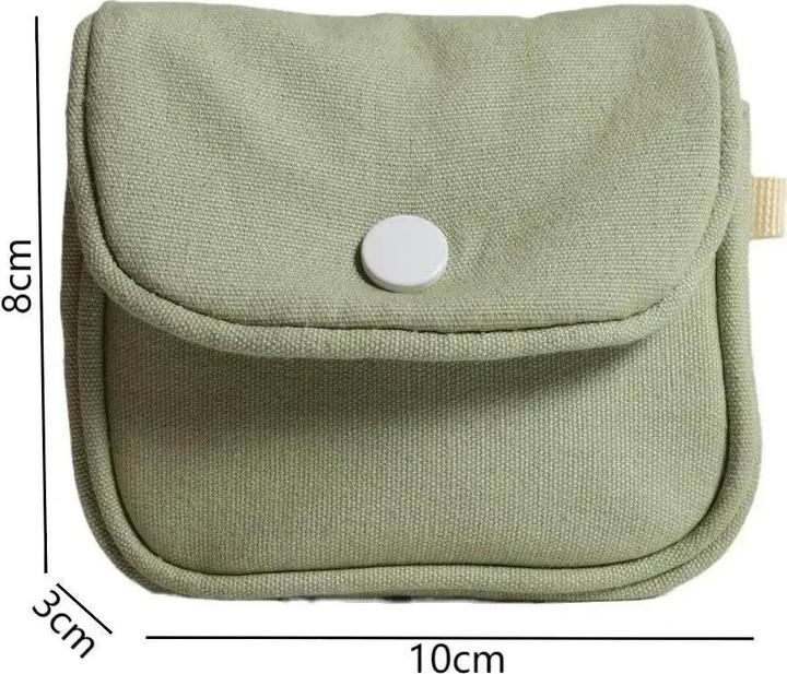 Only-Bags.Store Portable Münze Brieftasche neue solide Farbe Mini Bargeld Brieftas