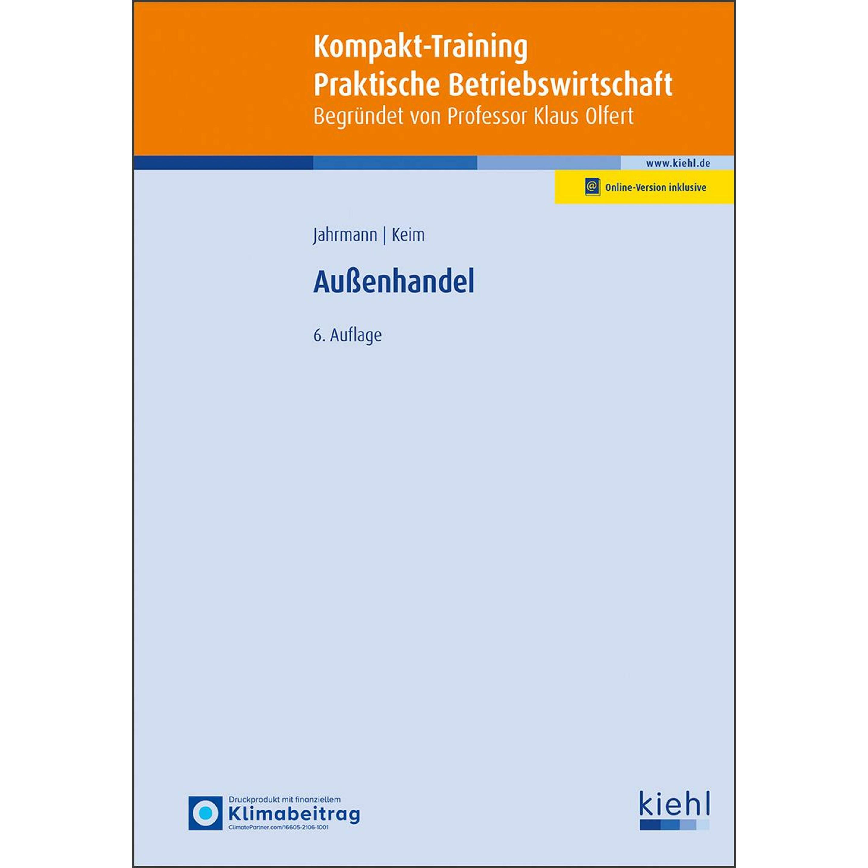 Kompakt-Training Aussenhandel, Fachbücher von Martin Keim, Fritz-Ulrich Jahrmann
