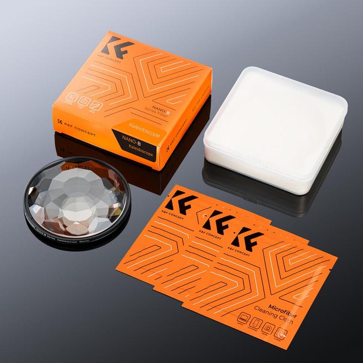 Produktbild K&F Concept 72mm Kaleidoscope Effect Filter with Three Vacuum Cleaning Cloths