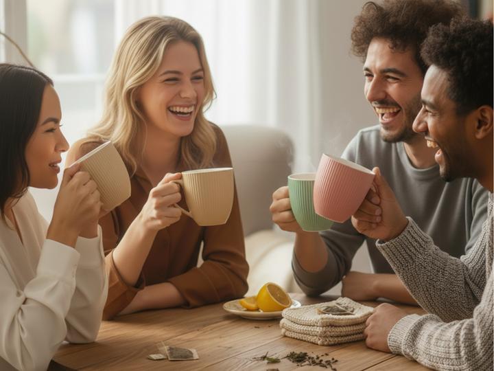 Produktbild Cangoo Embossed Teebecher (330 ml, 1 x)