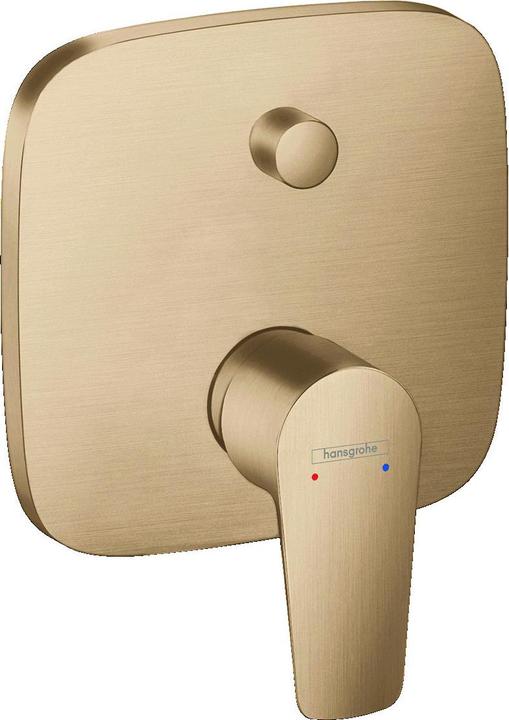Produktbild hansgrohe HG Fertigmontageset TALIS E f UP Wannenm m Sich-kom brushed bronze