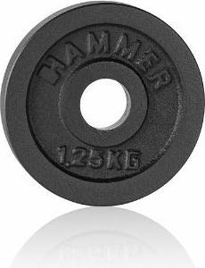 Hammer Fitness Hantelscheibe 30 mm 1,25 kg (1 x 1.25 kg)