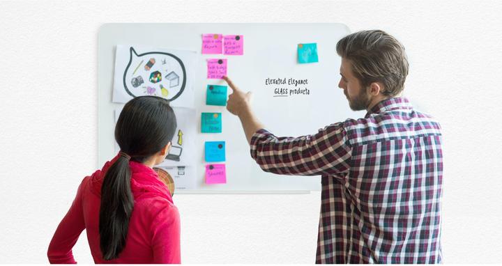 Immagine prodotto Bi-Office Glastafel (120 x 90 cm)