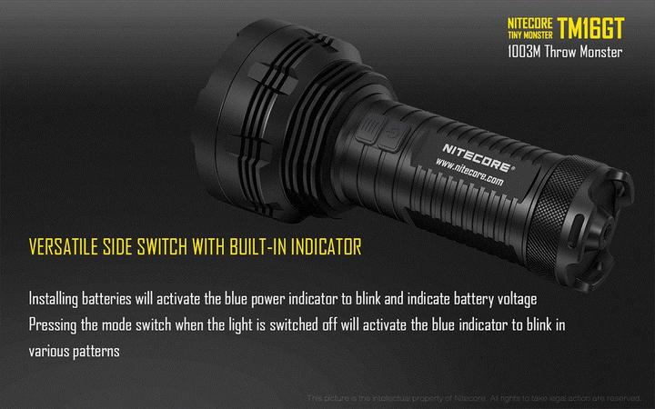 Actual product image Nitecore Tm16gt (18.20 cm, 3600 lm)