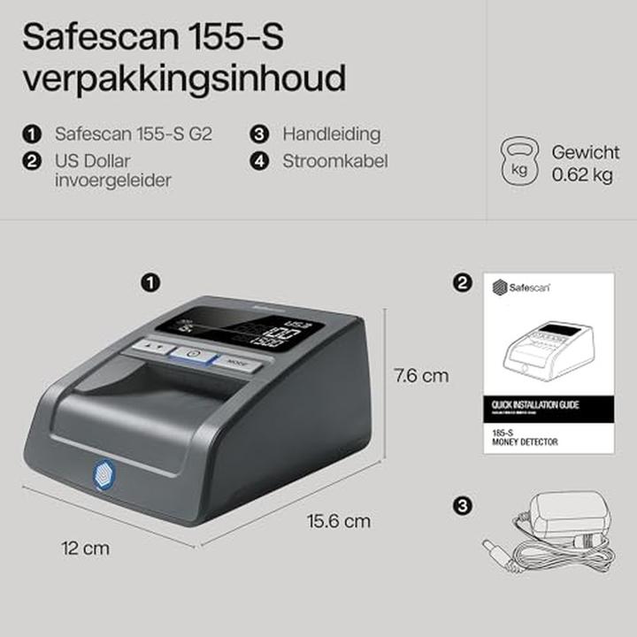 Produktbild Safescan 185-S (Geldscheinprüfer)