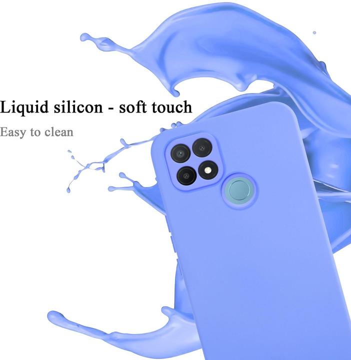 Image du produit Cadorabo Housse pour OPPO A15 / A15s TPU avec design Liquid Protection (Oppo A15)