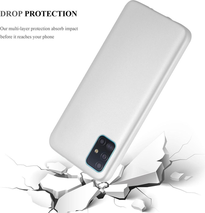 Produktbild Cadorabo TPU Matt Metallic Cover (Samsung Galaxy M40s)