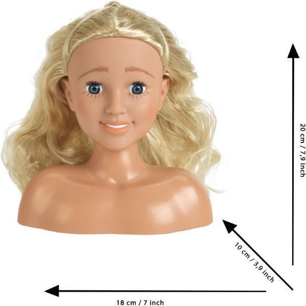 Produktbild Theo Klein STS - Frisierkopf "Sara" mit Face Gems