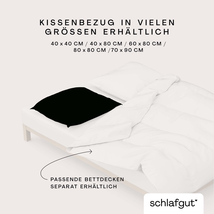 Immagine prodotto schlafgut Knitted Jersey (Copripiumino, 70 x 90 cm)