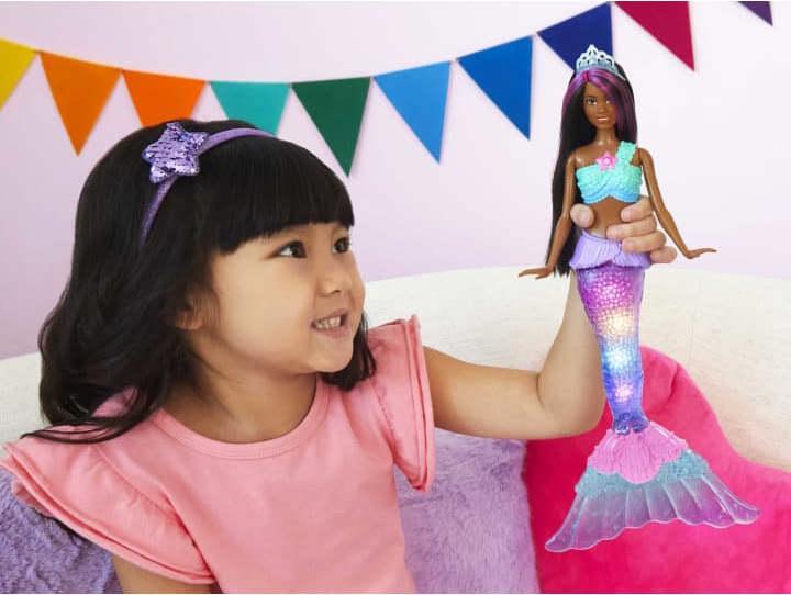 Image du produit Barbie BRB Brooklyn Lumière magique sirène