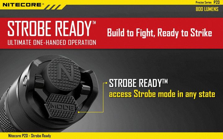 Produktbild Nitecore P20 (13.40 cm, 800 lm)