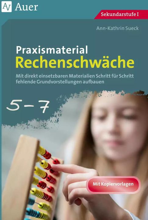 Produktbild Praxismaterial Rechenschwäche Klassen 5-7 (Deutsch, Ann-Kathrin Sueck, 2022)