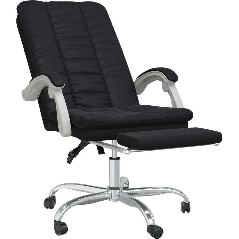 Vidaxl Rosa Bürostuhl, Bürostuhl Mit Liegefunktion (46.50 - 56 Cm)