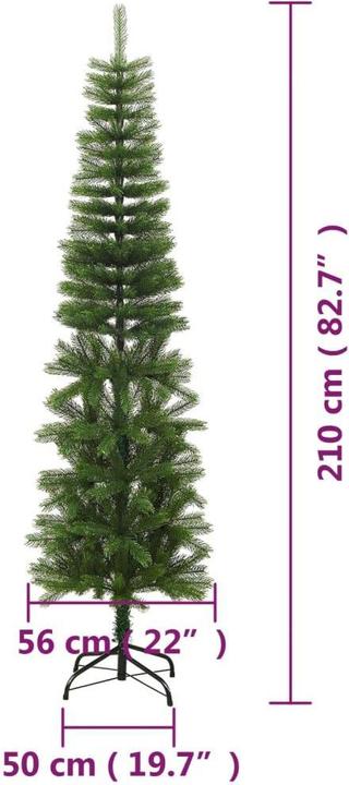 Produktbild vidaXL Künstlicher Weihnachtsbaum (210 cm)