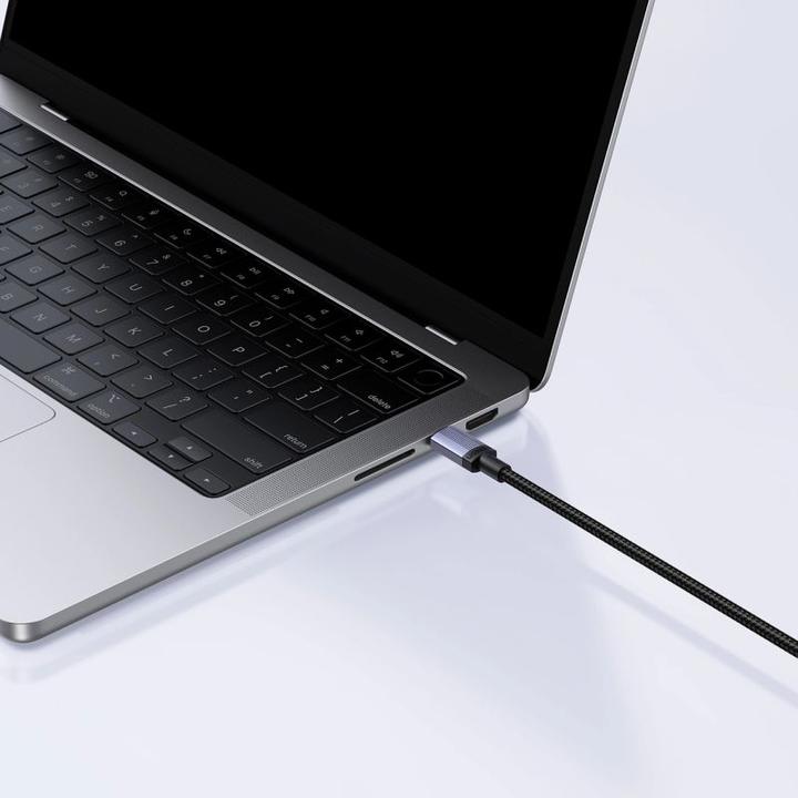 Actual product image Ugreen Cable USB USB-C - USB-C 0.5 m Czarno-szary (6941876269068) (0.50 m, 240 W)
