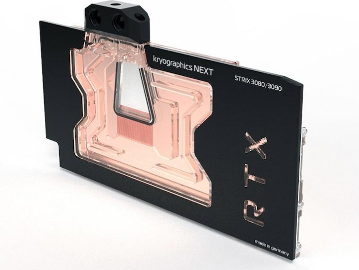 Produktbild Aqua Computer kryographics NEXT RTX 3080 / 3090 Strix GPU Wasserkühler - Kupfer + Acryl