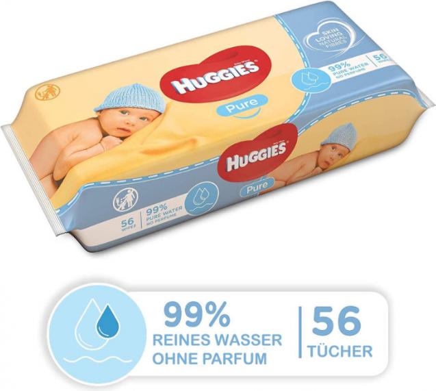 Produktbild Huggies Pure Extra Care