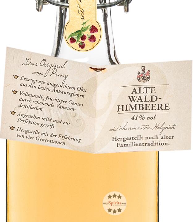 Actual product image Prinz Old forest raspberry spirit from Austria