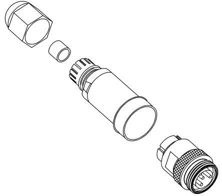 Produktbild Molex Mini Change A-size connector 5P male ext