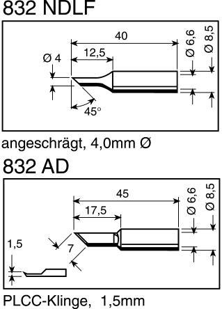 Produktbild Kurtz Ersa Lötspitze bleifrei 832NDLF (Lötspitze)
