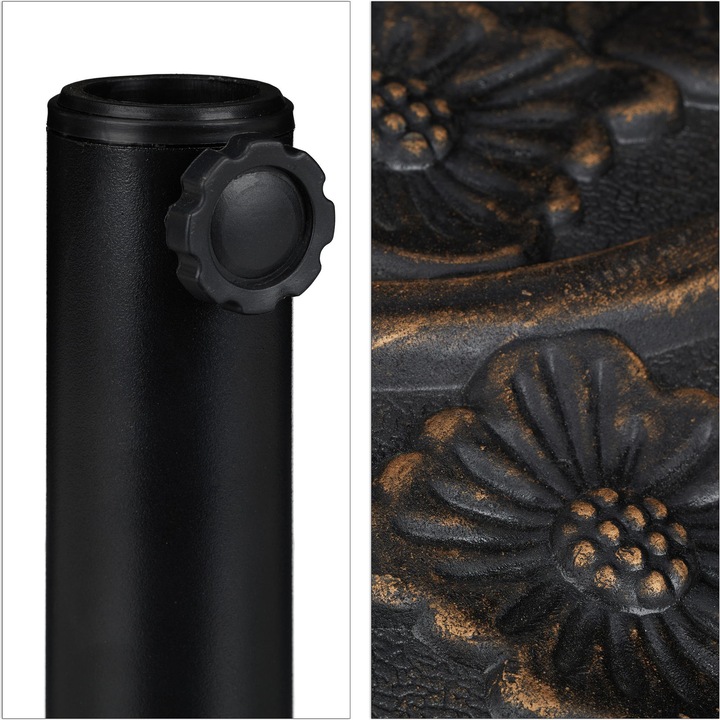 Actual product image Relaxdays Parasol stand